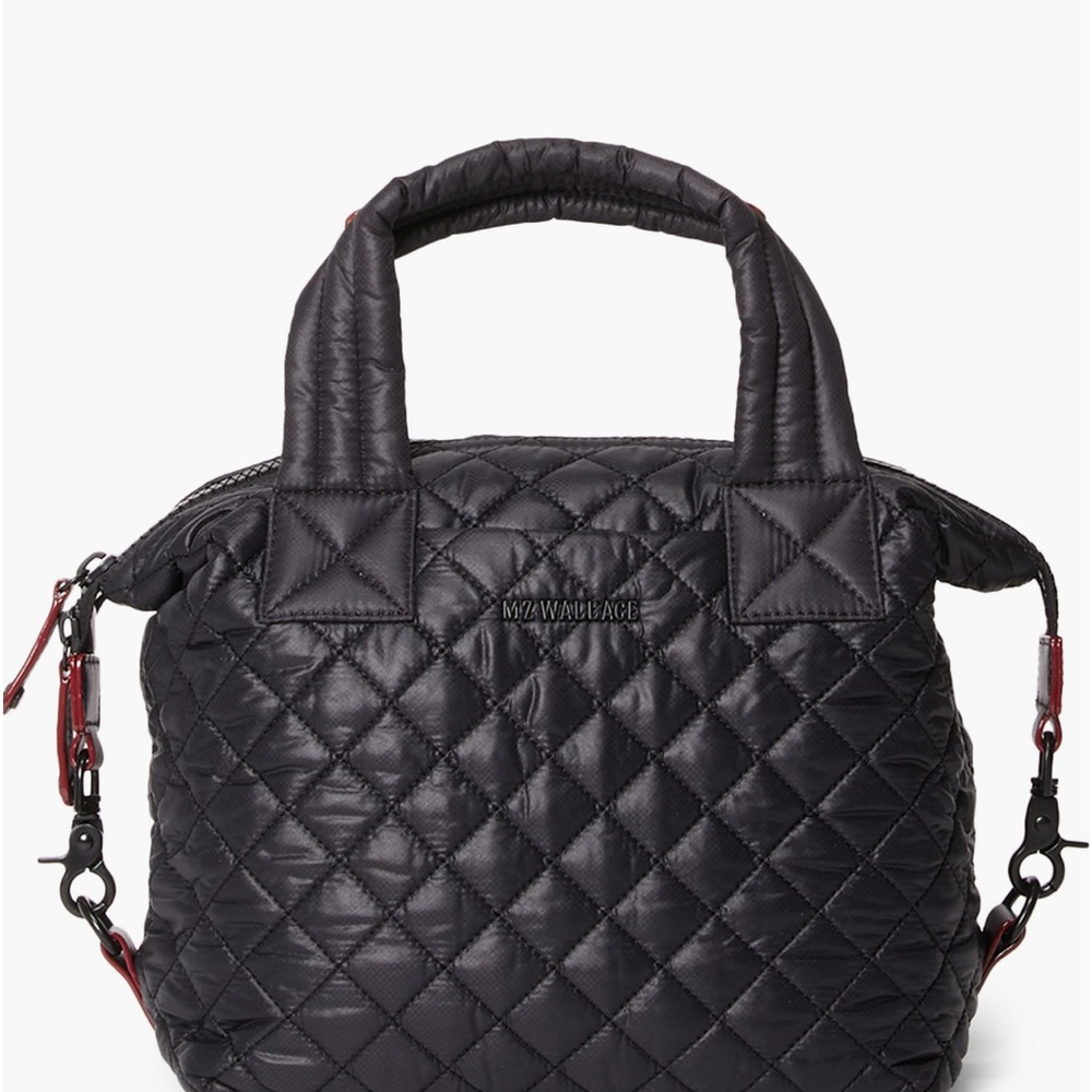 Wallace Black Quilted bag